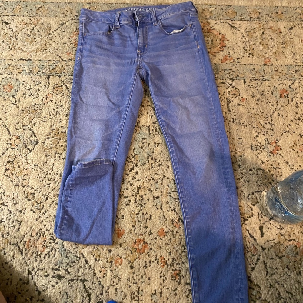 american eagle blue jeans